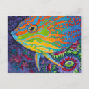 Recherche de poissons tropicaux cartes postales Vie marine