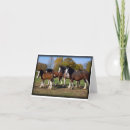 Recherche de de cheval trait vœux cartes Clydesdale