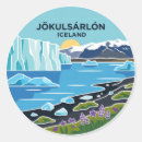 Recherche de iceberg autocollants Islande