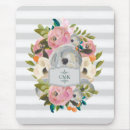 Recherche de jolie fleur tapis souris Rose