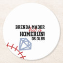 Recherche de baseball dessous de verres Mignon