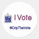 Recherche de vote autocollants Blanc