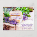 Recherche de herbes cartes postales Lavande