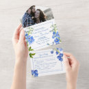 Recherche de delphinium invitations Bleu