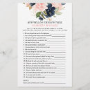 Recherche de floral baby shower games Rose pâle