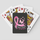 Recherche de cancer du sein jeux de cartes Sensibilisation au cancer