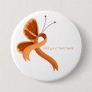 Recherche de ruban orange badges Papillon