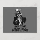 Recherche de muerto cartes postales Zombie