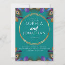 Recherche de peacock invitations Simple