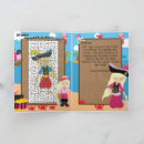 Recherche de pirates vœux cartes D'anniversaire pirate