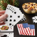 Recherche de drapeau américain jeux de cartes Rayures