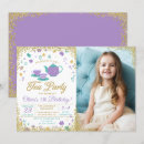 Recherche de purple tea party invitations Fête du thé