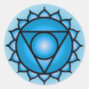 Recherche de chakra de gorge autocollants Nouvel âge