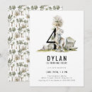 Recherche de 4ème anniversaire invitations Aquarelle
