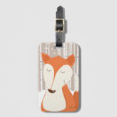 Recherche de renard bagages étiquettes Nature