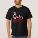 Recherche de santas helper tshirts Santa claus