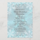 Recherche de winter wonderland quinceanera invitations Bleu