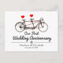 Recherche de vélo tandem cartes postales Vintage