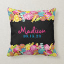 Recherche de rose bonbon coussins Sweet sixteen