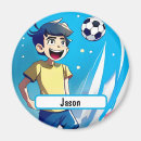 Recherche de soccer refrigérateur magnets Garçon