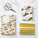 Recherche de noir et jaune papier cadeau Pour enfants