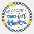 Recherche de voitures de course autocollants Deux ans