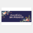 Recherche de féministe rectangles autocollants Typographie