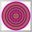 Recherche de cercles concentriques art Illusion