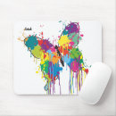 Recherche de puces tapis souris Papillon