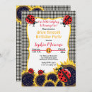 Recherche de ladybug party invitations Coccinelle