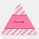 Recherche de triangle rose autocollants Tendance