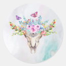 Recherche de fleurs du sud autocollants Aquarelle