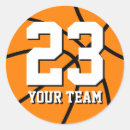 Recherche de numero autocollants Basket