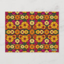 Recherche de motif floral coloré cartes postales Fleurs