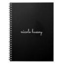 Recherche de minimaliste carnets Noir et blanc