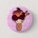 Recherche de poupée de kokeshi badges Mignon