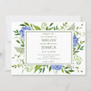 Recherche de hortensia mariage invitations Élégant