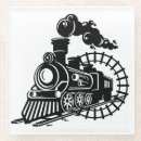 Recherche de locomotives à vapeur dessous de verres Train