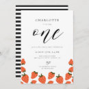 Recherche de de fraise anniversaire invitations Mignon