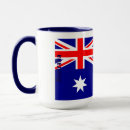 Recherche de drapeau australie tasses Croix du sud