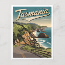 Recherche de tasmanie cartes postales Vintage