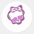 Recherche de monstre autocollants Fille