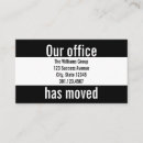 Recherche de nouvel emplacement invitations De déplacement