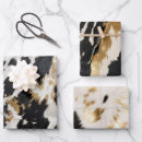 Recherche de vache noire et blanche papier cadeau Pour tous