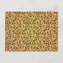 Recherche de motif léopard cartes postales Chat
