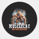 Recherche de physique musculaire autocollants Routine d'entraînement