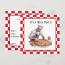 Recherche de pizza chef invitations Parti