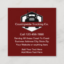 Recherche de le camionneur cartes visite Professionnel