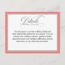 Recherche de couleur de corail invitations Couple