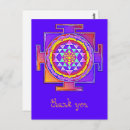 Recherche de yantras cartes postales Sri yantra
